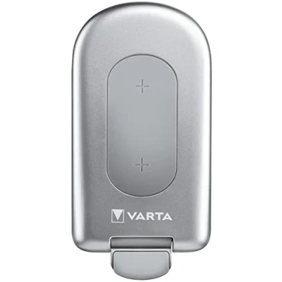Image de VARTA Ultra Fast Wireless Charger, chargeur sans fil, station de charge 15W pour une meilleure (horizontale, verticale, plate), support incl. câble USB C, portable