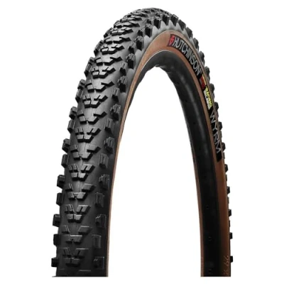 Image de Pneu VTT 29X2.40 TS HUTCHINSON Wyrm RLAB HARDSKIN TLR Noir/Marron (57 622) 3248382092245