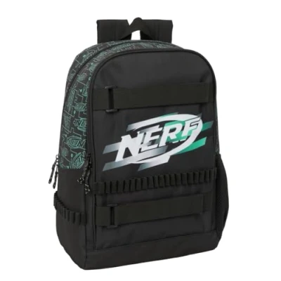 Image de Sac à dos SAFTA NERF GAME Confortable et polyvalent Adaptable au chariot Pour enfants