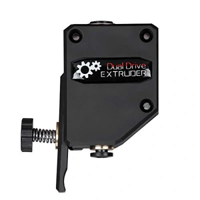Image de Iverntech Extrudeuse améliorée Dual Drive pour CR 10, Ender 3 Serie, Anycubic Mega S, Tevo Tornado, Wanhao D9, Anet A8 E10 et Prusa I3 DIY imprimante 3D