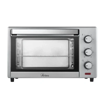 Image de ARDES AR6225S Four électrique ventilé Capacité de 25 litres avec lumière interne 6 fonctions Cuisson Minuterie Double vitrage accessoires Magnus