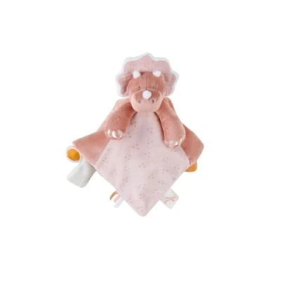 Image de NOUKIE&#039;S Doudou Enfant en Veloudoux Popsie La Tricératops Multifonctionnel Rose 1 Unité