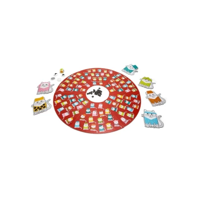 Image de BS Toys Chats ET Chapeaux Jeux de société multicoloured pour enfants, Taille: One Size, Multi coloured