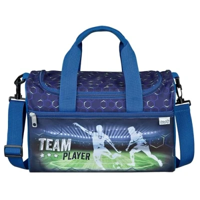 Image de Scooli Sac de Sport Team Player pour Enfants Compartiment Principal spacieux Bandoulière Ajustable Design Football Robuste