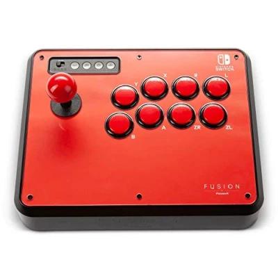 Image de stick arcade sans fil FUSION de PowerA pour Nintendo Switch, Switch Lite, combat, manette jeu, manette, Bluetooth, gaming