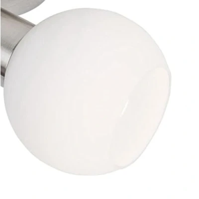 Image de Abat jour en verre de rechange forme spirale/à pois Blanc/transparent E14 Pour lampe à LED (forme spirale)