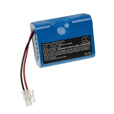 Image de vhbw Batterie Compatible avec Hoover RBC040/1011, RBC040/1019, RBC040011, RBC040019, RBC050 Robot électroménager (2000mAh, 14,4V, Li ION)