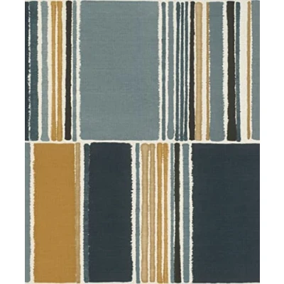 Image de Rasch paperhangings Florentine III 48441 Papier peint non tissé Motif grafisch Bleu/marron 10,05 x 0,53 m