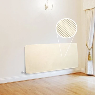 Image de Safetots Cache radiateur en tissu double de qualité supérieure, 50 cm x 100 cm, pour rempli d&#039;eau, réduit les risques chocs et radiateurs chauds au toucher, sécurité des bébés