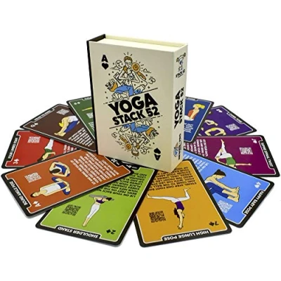 Image de Stack 52 Cartes d&#039;exercices de Yoga