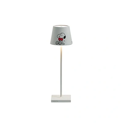 Image de Zafferano Lampes à Porter Poldina x Peanuts table lamp Heart