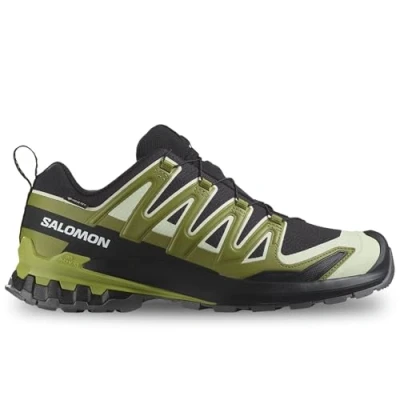 Image de SALOMON Chaussures Xa Pro 3D V9 Gore Tex Code 477419 Noir, Noir et vert., 44 EU