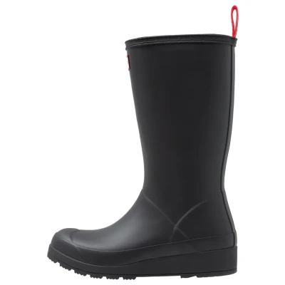 Image de Hunter Original Womens PLAY TALL BOOT Bottes en caoutchouc, Femme, Taille: 37, Black Caoutchouc naturel