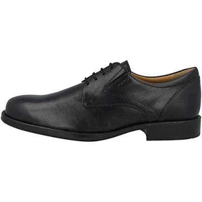 Image de Geox Frederico Derbies &amp; Richelieus, Homme, Taille: 47, Black Cuir