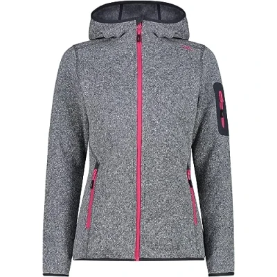 Image de CMP Veste femme à capuche fixe, Titane Fuchsia, XXS