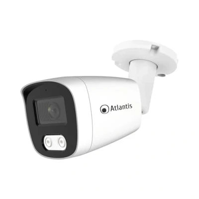 Image de ATLANTIS Ultraplex A11 UX826A BP Caméra IP Poe Bullet 3 MP 1920 x 1080 H.264/h.265 20 fps 1/2.9&quot; Cmos IR 2 Array LED 15 m