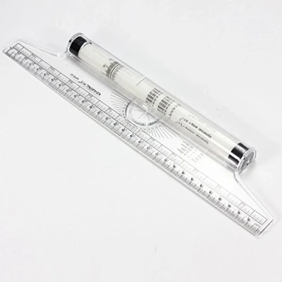 Image de OriGlam Règle de mesure 30,5 cm à rouler parallèle Multi usage