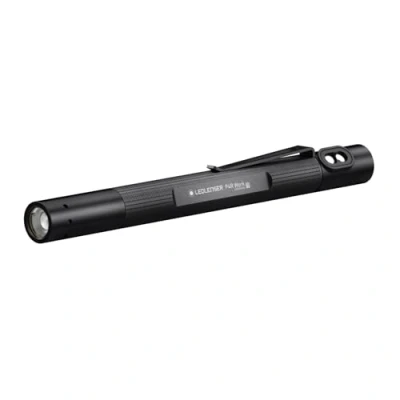 Image de Lampe torche LED Ledlenser P4R Work conçue pour les ateliers et l&#039;artisanat, rechargeable batterie lithium, 170 lumens, portée de 100m, clip, câble charge USB aimanté Penlight
