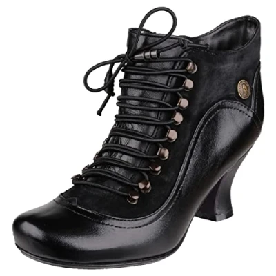 Image de Hush Puppies Vivianna, Bottes Classiques Femme,Noir (Black/Multi) , 37