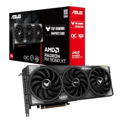 Image de ASUS TUF GAMING RX9060XT O16G AMD Radeon RX 9060 XT 16 Go GDDR6 Neuf