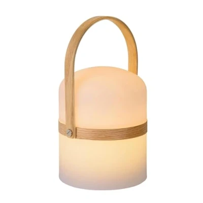 Image de Lucide JOE Lampe De Table Extérieur Ø 14,5 cm LED Dim. 1x3W 2800K IP44 Blanc