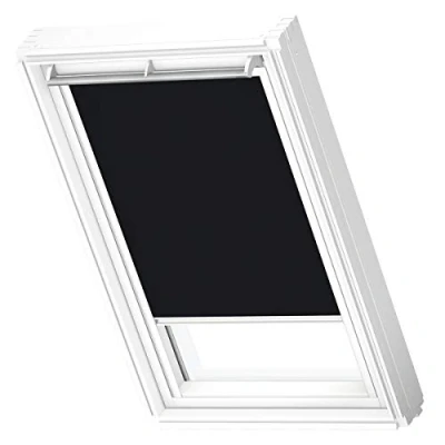 Image de VELUX Original Store Occultant, Cadre Blanc, MK06, Noir