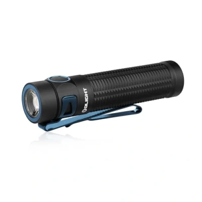 Image de OLIGHT Baton 3 Pro Lampe de Poche LED Rechargeable Haute Puissance 1500 Lumens Lumière Blanche Neutre175m Mini Étanche pour Le Camping Voyage d&#039;Urgence