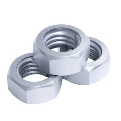 Image de Lot de 50 écrous hexagonaux M7 galvanisés inoxydables (M7)