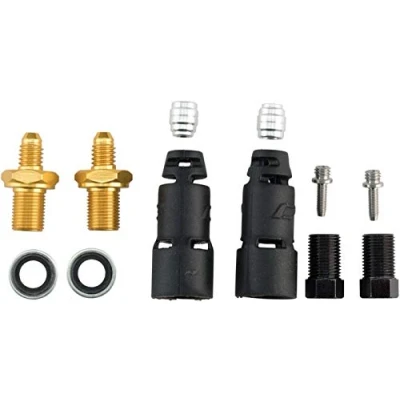 Image de Jagwire Pro Quick Fit Adapter Avid Code Kit de raccords Mixte Adulte, Noir, TU EU