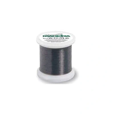 Image de Madeira 97611000 monofil Heavy Transparente en Nylon à Coudre et Quilting Filetage, 60 WT/1 005,8 m, fumée,