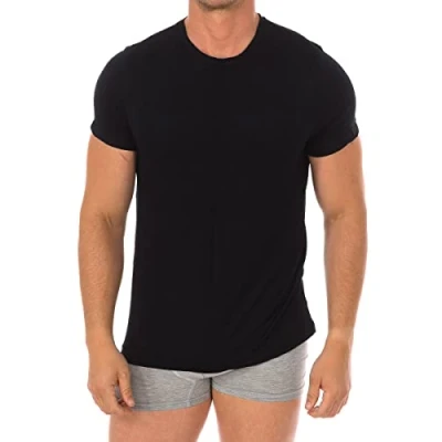 Image de Maillot de corps homme manches courtes col V Bamboo 603 XXL
