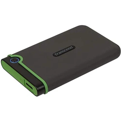 Image de Transcend 2 To StoreJet 25 M3C 2.5&quot; Disque dur externe Anti choc Double connectique Type A et C TS2TSJ25M3C