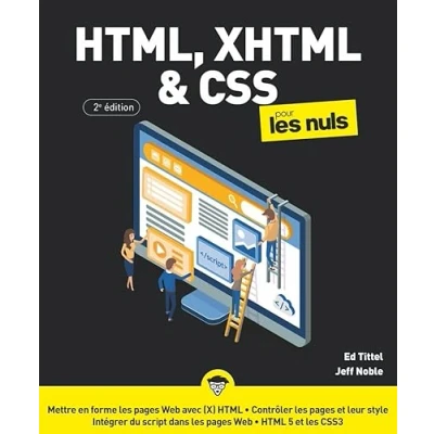 Image de HTML, XHTML et CSS pour les Nuls poche, 4e édition Livre d’occasion Correct
