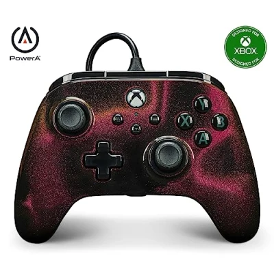 Image de Manette filaire PowerA Advantage pour Xbox Series XS Étincelle
