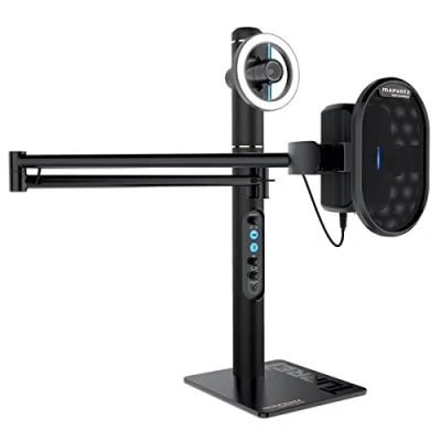 Image de Marantz Turret Système de Diffusion Vidéo Usb C Indépendant/Caméra Full Hd, Microphone À Condensateur (48Khz/16Bit) Filtre Anti Pop, Led Annulaire à Puissance Variable et Hub