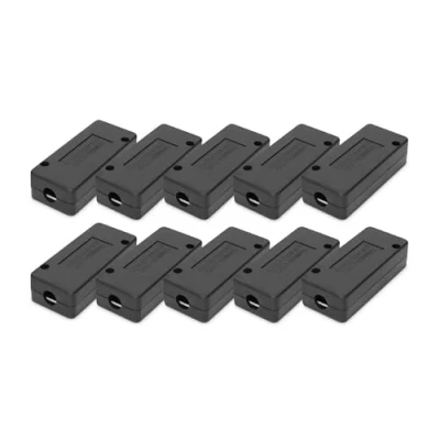 Image de DIGITUS Module de Connexion LSA Cat 7 10 pièces Blindé Borne Cat7 autodénudante AWG 22 à 26 pour câbles Ethernet, réseau, Pose, d&#039;installation Noir