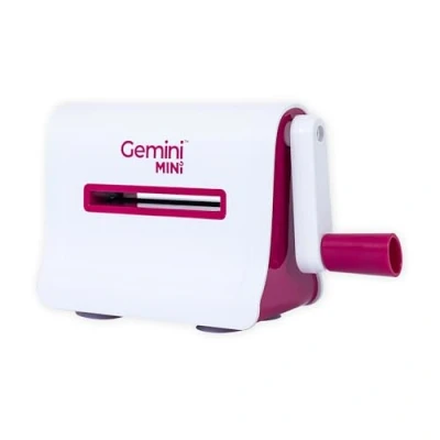 Image de Gemini Mini Manual Die Cutting &amp; Embossing Machine for Scrapbooking, Card Making and Crafting 6&quot; x 3&quot; Opening Plate Size…, White, Taille Unique