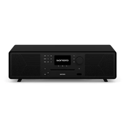 Image de sonoro MEISTERSTÜCK (Gen.2) Chaîne Hi FI (Airplay, Chromecast, Spotify, Tidal, FM, Dab+, USB) Noir