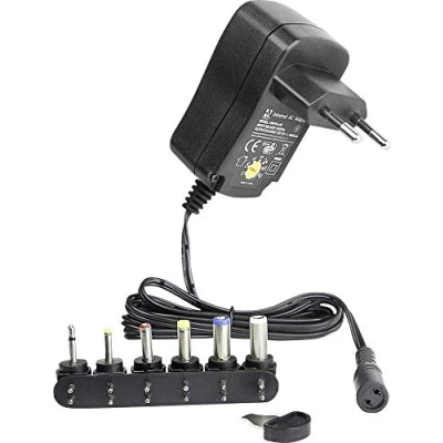Image de HN Power HNP06 UNI Bloc dalimentation réglable 3 V, 4.5 5 6 7.5 9 12 V 0.6 A 7.2 W