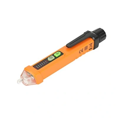 Image de testeur de tension sans contact 12 1000V AC PEAKMETER PM8908C NCV détecteur stylo avec indicateur LED