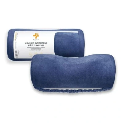 Image de Coussin Mini Traversin HEAD Inphysio Ergonomique en Mousse à Mémoire de Forme Optimal pour le Cou 27 x 12 cm
