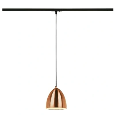 Image de SLV système d&#039;éclairage monophasé PARA CONE 14 PD/Projecteur; spot LED; projecteur plafond; plafonnier; sur rails; éclairage d&#039;intérieur/GU10 35W cuivre