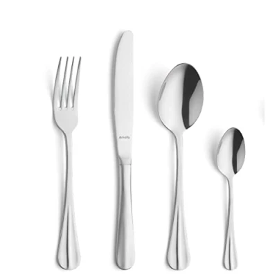 Image de Amefa 844000Mba1D20 Baguette Ménagère 32 PiècesCoffret 8 Personnes, Acier Ino x ydable