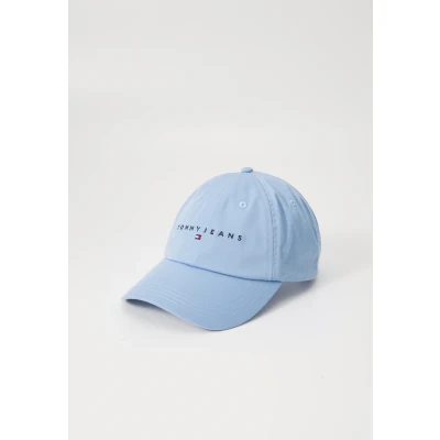 Image de Tommy Jeans Linear LOGO 6 Panel Unisex Casquette, Taille: One Size, Cloudy blue