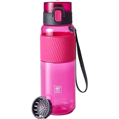 Image de Zwilling Gourde, bouteille multifonction sans BPA, Tritan, rose, 680 ml