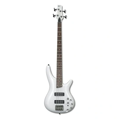 Image de &#039;Ibanez SR300E Electric Guitar 4strings White Guitars (4 strings, 1.14 mm (0.0450 &quot;), 1.65 (0.0650&quot;), 2.16 (0.0850 2.67 (0.105))