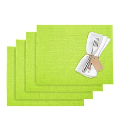 Image de Westmark Sets de table, 4 pièces, 42 x 32 cm, Synthétique, Vert, édition Saleen : Home
