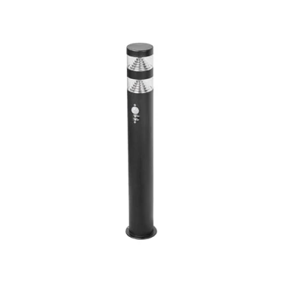 Image de LED luminaire extérieur Lanea (Moderne) en Noir Inox (1 lampe,à), Borne lumineuse, pour socle