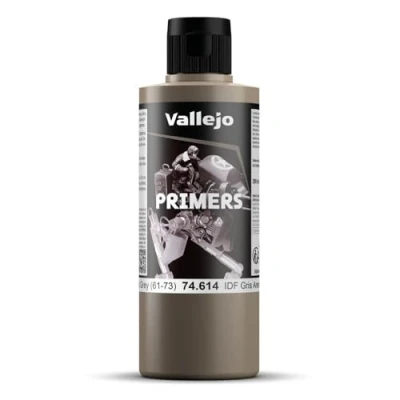 Image de Vallejo Apprêt pour maquette 200 ml Polyuréthane Coloré IDF Israeli Sand Grey