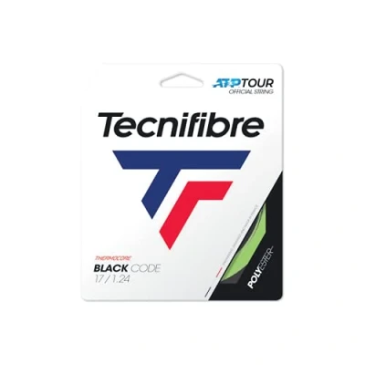 Image de Tecnifibre Black Code 12M Tennis Cordage en Garniture Monofilament Jaune Lemon 1,24